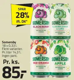 Fleggaard Somersby tilbud
