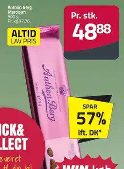Fleggaard Anthon Berg Marcipan tilbud
