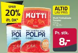 Fleggaard Mutti finthakkede tomater tilbud
