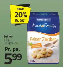Fleggaard Sukker (Feiner Zucker) tilbud