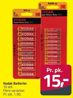 Fleggaard Kodak Batterier tilbud