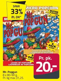 Fleggaard Mr. Popgun Micro Popcorn tilbud