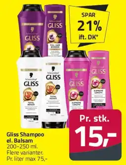 Fleggaard Gliss Shampoo / Balsam tilbud