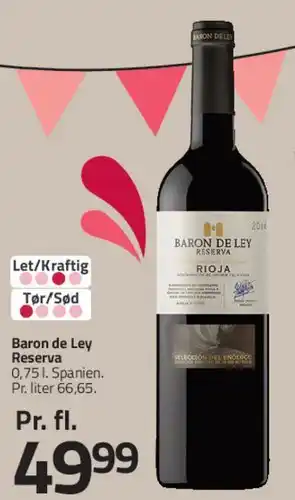 Fleggaard Baron de Ley Reserva tilbud
