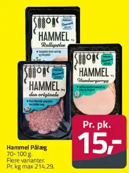 Fleggaard Hammel Pålæg tilbud