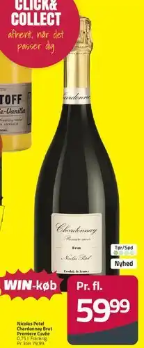 Fleggaard Nicolas Potel Chardonnay Brut tilbud
