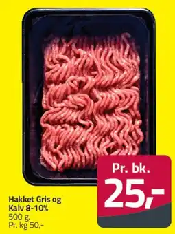 Fleggaard Hakket Gris og Kalv 8-10% tilbud