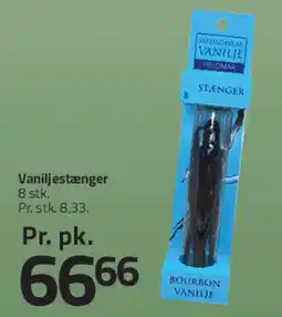 Fleggaard Vaniljestænger tilbud