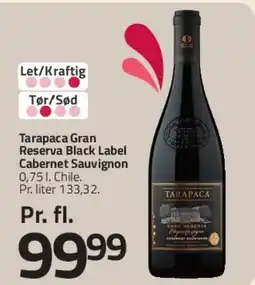 Fleggaard Tarapacá Gran Reserva Black Label tilbud