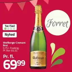 Fleggaard Wolfberger Crémant Brut tilbud