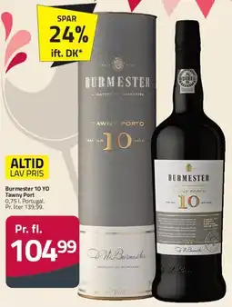 Fleggaard Burmester 10 YO Tawny Port tilbud