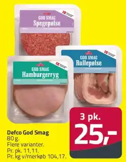 Fleggaard Defco God Smag pålæg tilbud