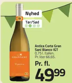 Fleggaard Antica Corte Gran Sani Bianco IGT tilbud