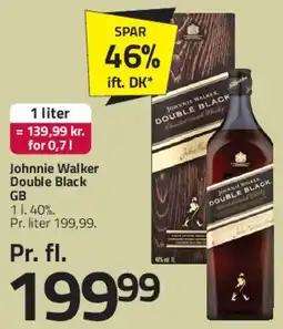 Fleggaard Johnnie Walker Double Black tilbud