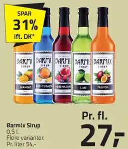 Fleggaard Barmix / Sirup (små flasker) tilbud