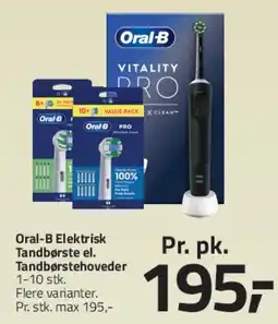 Fleggaard Oral-B elektrisk tandbørste tilbud