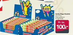 Fleggaard Haribo Mega-Roulette / Fizz tilbud