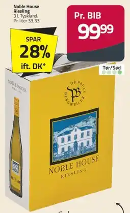 Fleggaard Noble House Riesling tilbud