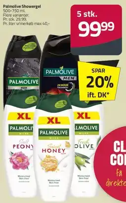 Fleggaard Palmolive Showergel (XL) tilbud