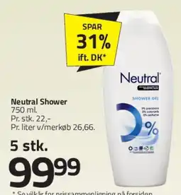 Fleggaard Neutral Shower (5 stk.) tilbud