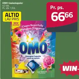 Fleggaard OMO Vaskekapsler tilbud