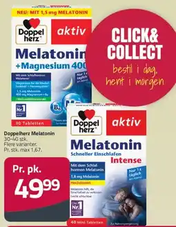 Fleggaard Doppelherz Melatonin tilbud