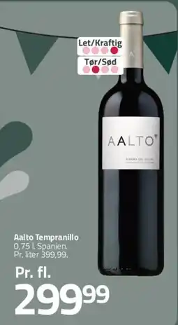 Fleggaard Aalto Tempranillo tilbud