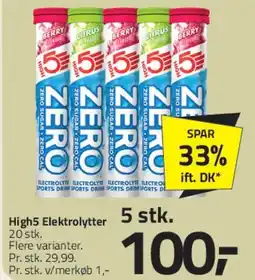 Fleggaard High5 Elektrolytter (5 stk.) tilbud