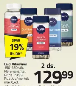 Fleggaard Livol Vitaminer tilbud
