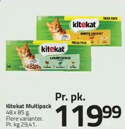 Fleggaard Kitekat Multipack tilbud