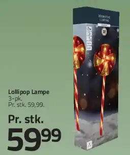 Fleggaard Lollipop Lampe tilbud