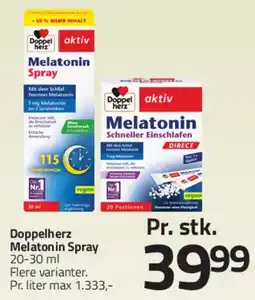 Fleggaard Doppelherz Melatonin (spray) tilbud
