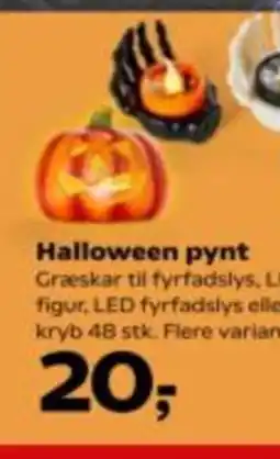 Kvickly Halloween pynt tilbud