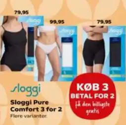Kvickly Sloggi Pure Comfort tilbud