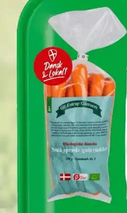 Coop 365 Änglamark økologiske små sprøde gulerødder fra Gl. Estrup tilbud
