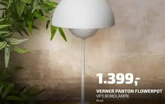 Verner Panton Flowerpot VP3 Bordlampe