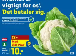 Lidl Lidl blomkål tilbud