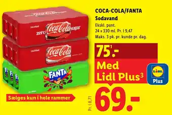 Coca-Cola/Fanta Sodavand