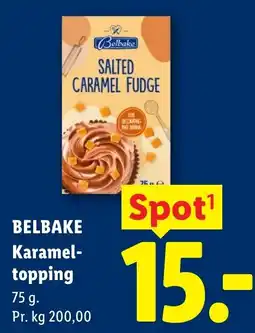 Lidl Belbake Karamel-topping tilbud