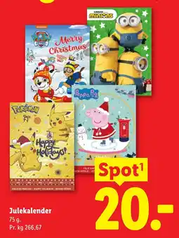 Lidl Julekalender tilbud