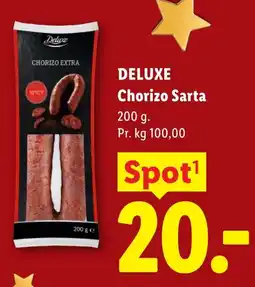 Lidl Deluxe Chorizo Sarta tilbud