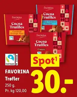 Lidl Favorina Trøfler tilbud