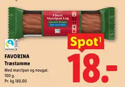 Lidl Favorina Træstamme tilbud