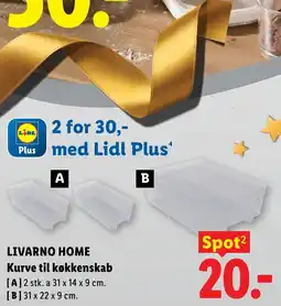 Lidl Livar no Home kurve til køkkenskab tilbud