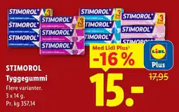 Lidl Stimorol Tyggegummi tilbud