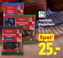 Lidl Favorina Nougatkogler tilbud