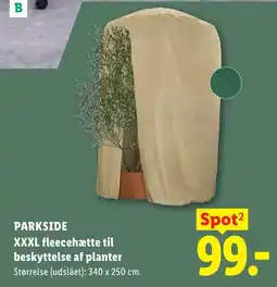 Lidl Parkside XXXL fleecehætte til beskyttelse af planter tilbud