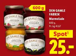 Lidl Den Gamle Fabrik Marmelade tilbud