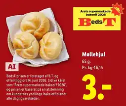 Lidl BedsT Møllehjul tilbud
