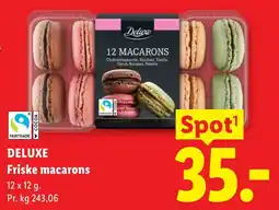 Lidl Deluxe friske macarons tilbud